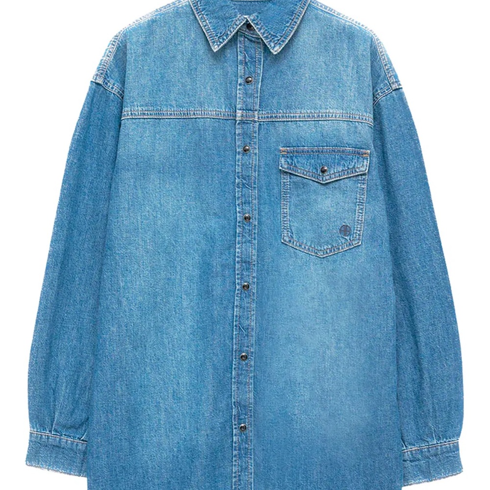 Anine Bing Simon denim shirt